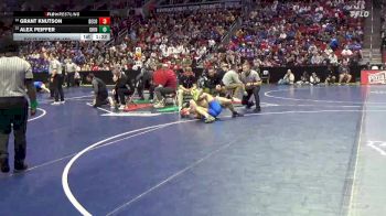 2A-150 lbs Champ. Round 1 - Alex Peiffer, Grinnell vs Grant Knutson, Decorah