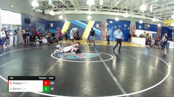 144 lbs Round 7 (8 Team) - Christophe Karandreas, Soldier City vs Roberto DeJesus, Braves WC