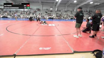145 lbs Rr Rnd 2 - Jax Foote, MI MAFIA (COBRA MAFIA) vs Ashton Romberger, Yeti: Special Forces
