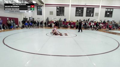 106 lbs Consolation - Julian Mccrimon, DeMatha Catholic vs Javonni Escobar, St. John's School