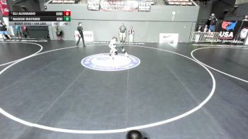 140 lbs 1st Place Match - Eli Alvarado, Daniel Cormier Wrestling Club vs Mason Watkins, Bruin Elite Wrestling Club