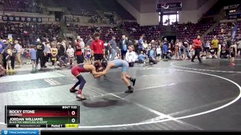 77 lbs Cons. Semi - Rocky Stone, Colorado vs Jordan Williams, Black Fox Wrestling Academy