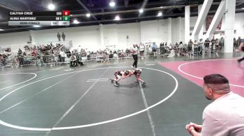 46 lbs Semifinal - Caliyah Cruz, Grindhouse WC vs Alina Martinez, NM Beast