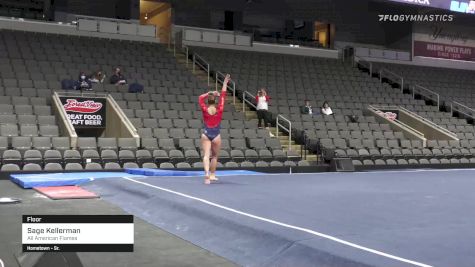 Sage Kellerman - Floor, All American Flames - 2022 Elevate the Stage Toledo presented by Promedica