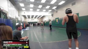 138 lbs Champ. Round 1 - Francisco Saroldi-Gonzalez, Patrick Henry vs Julian Ortiz, Carlsbad