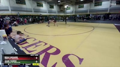 75 lbs Cons. Round 2 - Beau Weaver, Windy City Wrestlers vs Gage Marsh, Northeast MT Wrestling