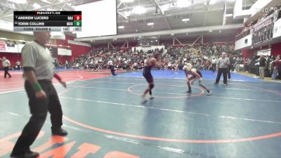 128 lbs Cons. Round 6 - Torin Collins, College Park vs Andrew Lucero, Washington