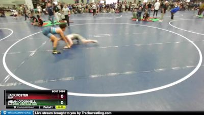 132 lbs Cons. Round 5 - Aidan O`Donnell, Bad Karma Wrestling Club vs Jack Foster, Iowa