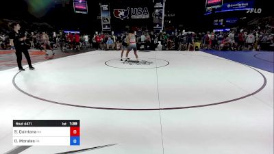 132 lbs Rnd Of 64 - Sebastian Quintana, NV vs Omar Morales, PA