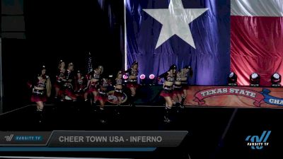 Cheer Town USA - Inferno [2022 L3 Senior Day 2] 2022 American Cheer Power Galveston Showdown DI/DII