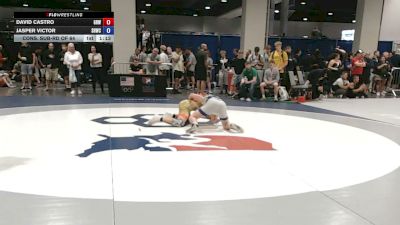 71 kg Cons. Sub-rd Of 64 - David Castro, Gold Rush Wrestling vs Jasper Victor, Sweet Home Wrestling Club
