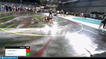 61 lbs Quarterfinal - Tucker Alexander, Washington vs Alejandro Herrera, Fitness Quest Wrestling Club