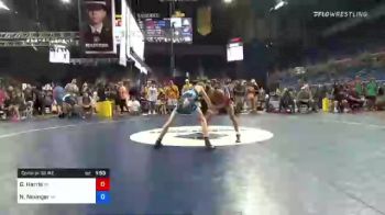 106 lbs Consi Of 32 #2 - Gerald Harris, Oklahoma vs Noah Nininger, Virginia