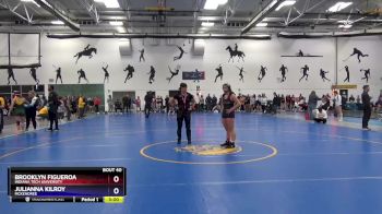 136 lbs Champ. Round 1 - Brooklyn Figueroa, Indiana Tech University vs Julianna Kilroy, McKendree