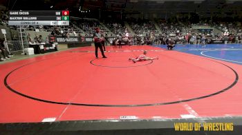 37 lbs Consi Of 4 - Gabe Dicus, RAW Wrestling Club vs Baxter Sellers, Salina Wrestling Club