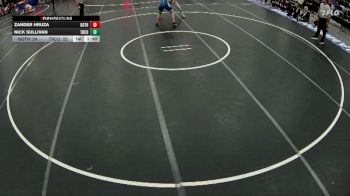 190 lbs Semis & 1st Wrestleback (8 Team) - Zander Hruza, Gothenburg vs Nick Sullivan, Tri County