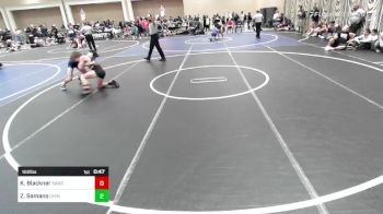 102 lbs Consi Of 8 #2 - Kaleb Blackner, Sanderson Wr Ac vs Zack Samano, Chino WC