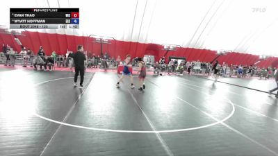 120 lbs Quarterfinal - Evan Thao, Weigh In Club vs Wyatt Hoffman, Excel