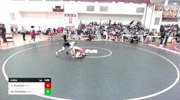 144 lbs Quarterfinal - Joseph Brucato, North Attleborough vs Mason Hinshaw, Marblehead/Swampscott