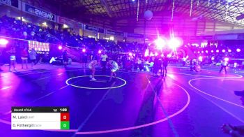 116 lbs Round Of 64 - Maria Laird, Unattached vs Daykin Fothergill, Cache La Poudre Middle School