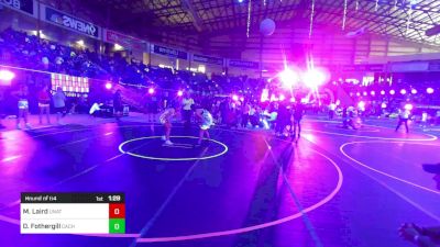 116 lbs Round Of 64 - Maria Laird, Unattached vs Daykin Fothergill, Cache La Poudre Middle School