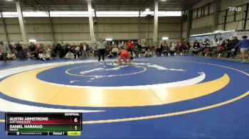 90 lbs Semifinal - Austin Armstrong, East Idaho Elite vs Daniel Naranjo, Minico