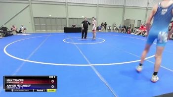 113 lbs Quarters & 1st Wb (16 Team) - Max Tancini, Pennsylvania vs Xavier Mccauley, Arkansas Blue