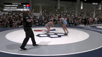 76 lbs Cons. Round 4 - Kathryn Hingano, Southern Oregon Regional Training Center vs Liliana Vergara, California