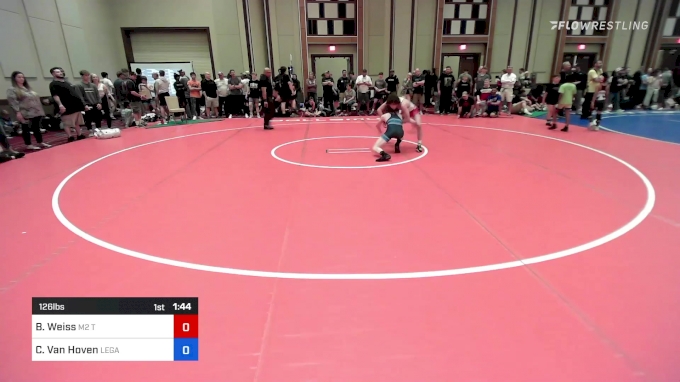 126 lbs Semifinal - Brock Weiss, M2 Training Center vs Chase Van Hoven ...