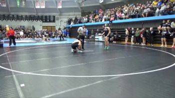 190 lbs Champ. Round 1 - Delaney Schafer, AP/GC vs Adlie Miller, Solon