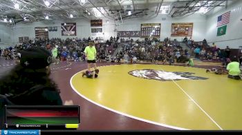 40 lbs Cons. Semi - Luis Almaguer, Victory Wrestling-Central WA vs Benjamin Maldonado, Toppenish USA Wrestling Club