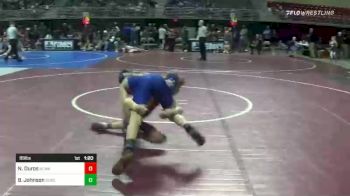 89 lbs Semifinal - Nathan Duros, Nebraska Wrestling Academy vs Brett Johnson, Sebolt