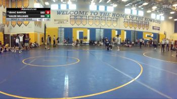 132 Gold Round 2 - Kaleb Williams, South Dade vs Isaac Santos, Camden County