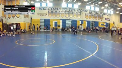 132 Gold Round 2 - Kaleb Williams, South Dade vs Isaac Santos, Camden County