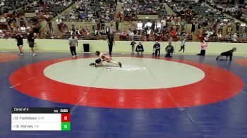 57 lbs Consi Of 4 - Drayvin Fonteboa, Georgia vs Braxtin Harvey, The Storm Wrestling Center