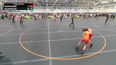 106 lbs Cons. Round 2 - Jaxson Harris, Unattached vs Dylan Phillips, Unattached
