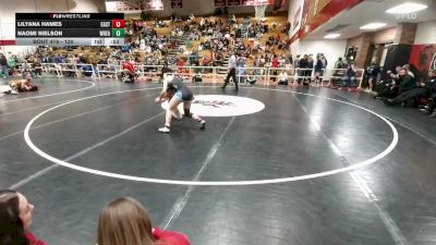 120 lbs Cons. Round 3 - Lilyana Hames, Cheyenne East vs Naomi Nielson, Wheatland