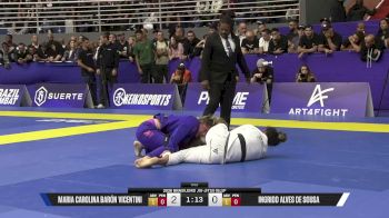 Ingridd Alves De Sousa vs Maria Carolina Barón 2026 Brasileiro Jiu-Jitsu IBJJF