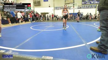 80 lbs Rr Rnd 1 - Sammi Sullivan, Tonkawa Takedown Club vs Paityn McCann, Lady Outlaw Wrestling Academy
