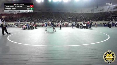 B6A-285 lbs Quarterfinal - Kaden Stitt, Choctaw vs Thaddeus Petersen, Sapulpa