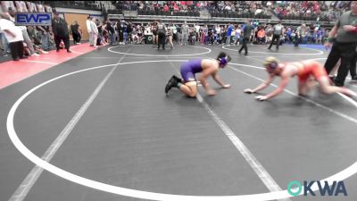 195 lbs Round Of 16 - Cash Coats, F-5 Grappling vs Caden Pritchard, Bristow Youth Wrestling