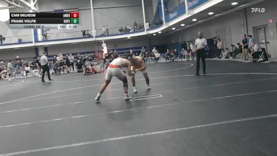 157 lbs Consi Of 4 - Cam Milheim, American University - UnAttached vs Frank Volpe, Hofstra