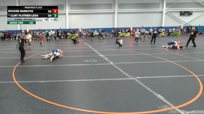 138 lbs Cons. Round 2 - Clint Plotner-legg, Unattached vs Rockne Hamilton, Unattached