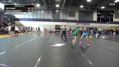 130 lbs Quarterfinal - Izzy Szabo, Cedar Rapids Jefferson vs Jenna Steenblock, Cedar Rapids Kennedy