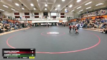 84 lbs Cons. Round 2 - Mason Cheatham, Powell Middle School vs Garrett Withrow, Riverton Middle School