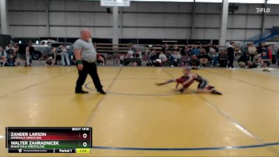 58 A Round 2 - Zander Larson, Homedale Wrestling vs Walter Zahradnicek, Idaho Gold Wrestlling