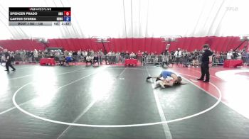 138 lbs Cons. Round 1 - Spencer Prado, Askren Wrestling Academy vs Carter Sterba, New Richmond Wrestling Club