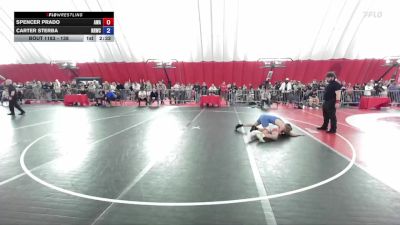 138 lbs Cons. Round 1 - Spencer Prado, Askren Wrestling Academy vs Carter Sterba, New Richmond Wrestling Club