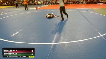 50 lbs Cons. Round 3 - Bodyn Doblar, WML (Windom/Mountain Lake) vs Wyatt Milbeck, Pelican Rapids