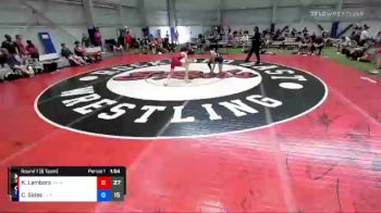 120 lbs Round 1 (6 Team) - Konner Lambers, Ohio Scarlet vs Cole Sides, Team Texas